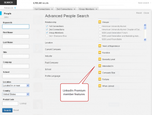 advanced people search LinkedIn