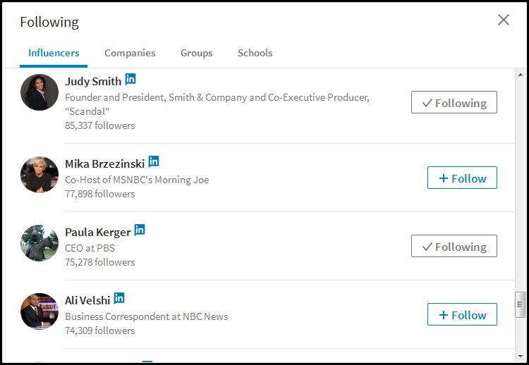 Influencers and CEOs take their brands to LinkedIn