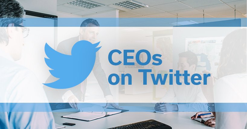 CEO's on Twitter