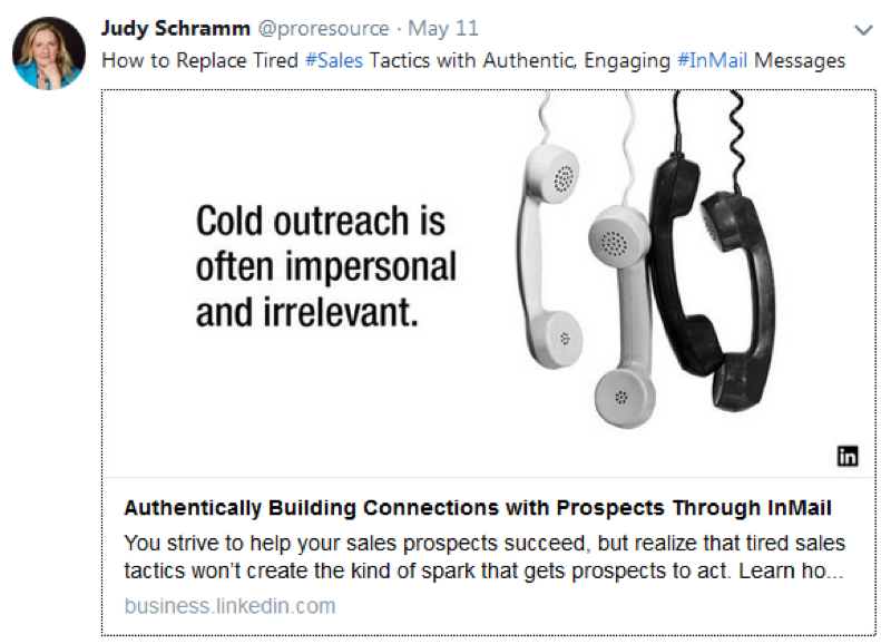 sales tactics_inmail