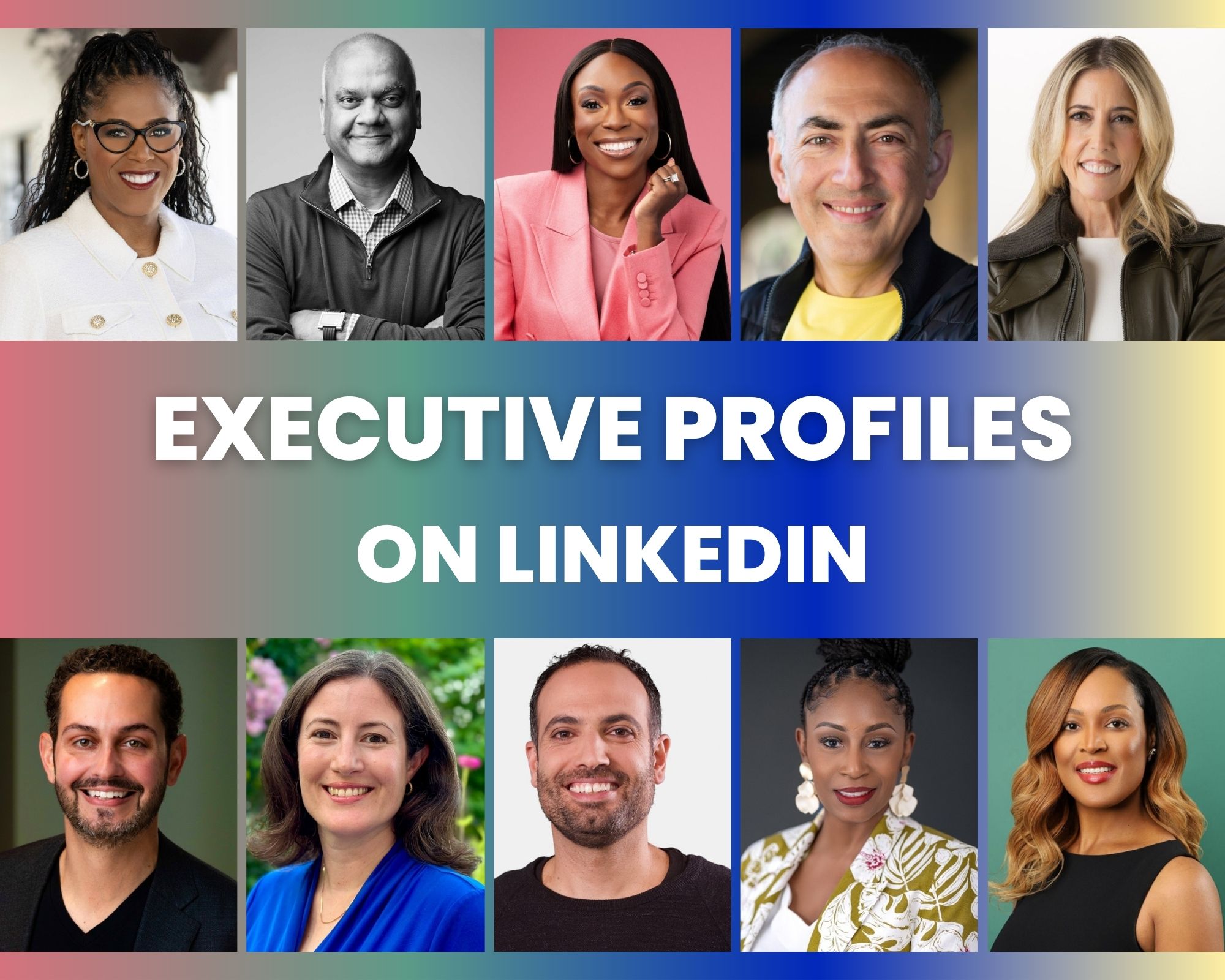 Thasunda Brown Duckett of TIAA, DP Venkatesh of CISCO, Dara Treseder of Autodesk, Touraj Parang of Serve Robotics, Gina Mastantuono of ServiceNow, Brandon Sammut of Zapier, Amy Lenander of Capital One, Tomer Cohen of LinkedIn, Roya Gordon, Bridgette Bell McAdoo of Genesys