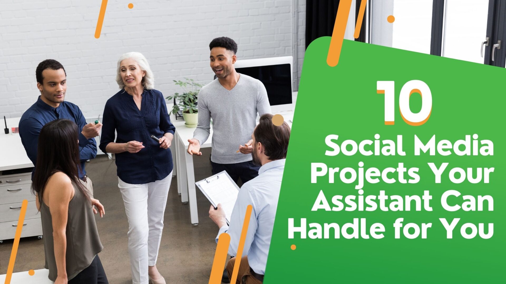 Social Media projects your assistant can handle