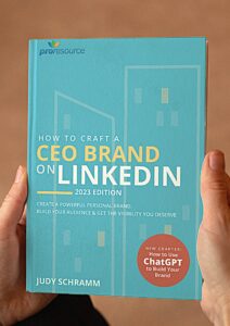 Product Image - Front Cover How to Craft a CEO Brand on LinkedIn - 2023 Edition