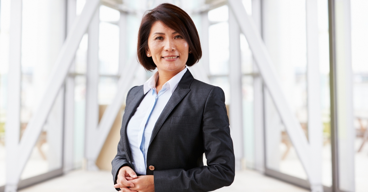 Influencer Foundation Female ceo exuding influence