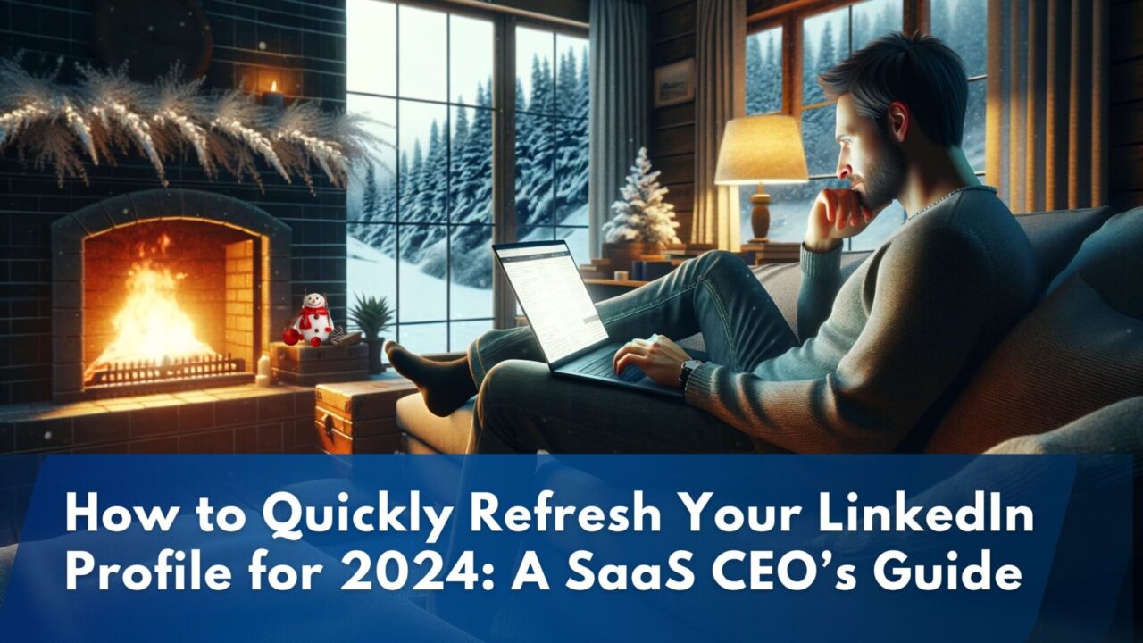 How to Quickly Refresh Your LinkedIn Profile for 2024: A SaaS CEO’s Guide