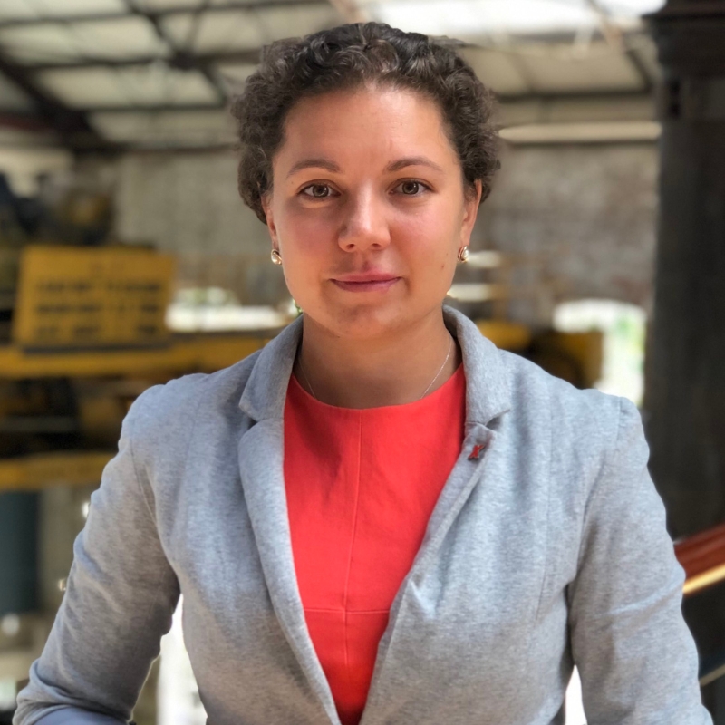 An image of Anastasia Volkova, the CEO & Co-founder of Regrow Ag