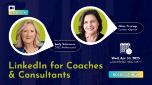 linkedin for coaches and consultants nina froriep