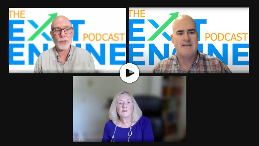The Exit Engine Podcast Ep 50 the exit engine podcast episode 50: meet judy schramm