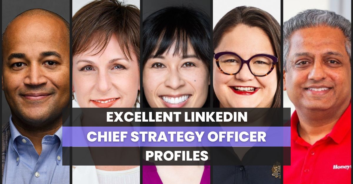 Excellent LinkedIn Chief Strategy Officer Profiles - ProResource