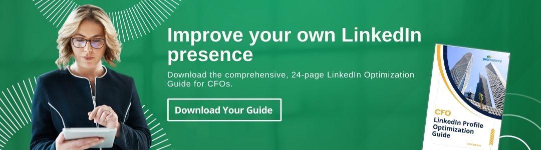 cfo guide download banner download your cfo profile optimization guide