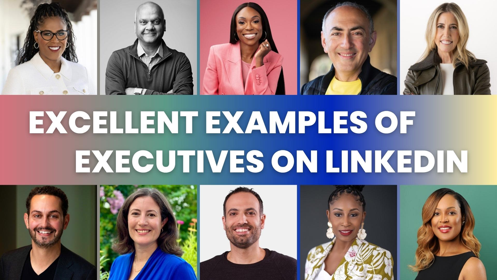 Executives on LinkedIn Thasunda Brown Duckett of TIAA, DP Venkatesh of CISCO, Dara Treseder of Autodesk, Touraj Parang of Serve Robotics, Gina Mastantuono of ServiceNow, Brandon Sammut of Zapier, Amy Lenander of Capital One, Tomer Cohen of LinkedIn, Roya Gordon, Bridgette Bell McAdoo of Genesys