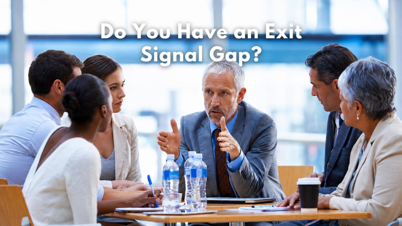 Do You Have an Exit Signal Gap?